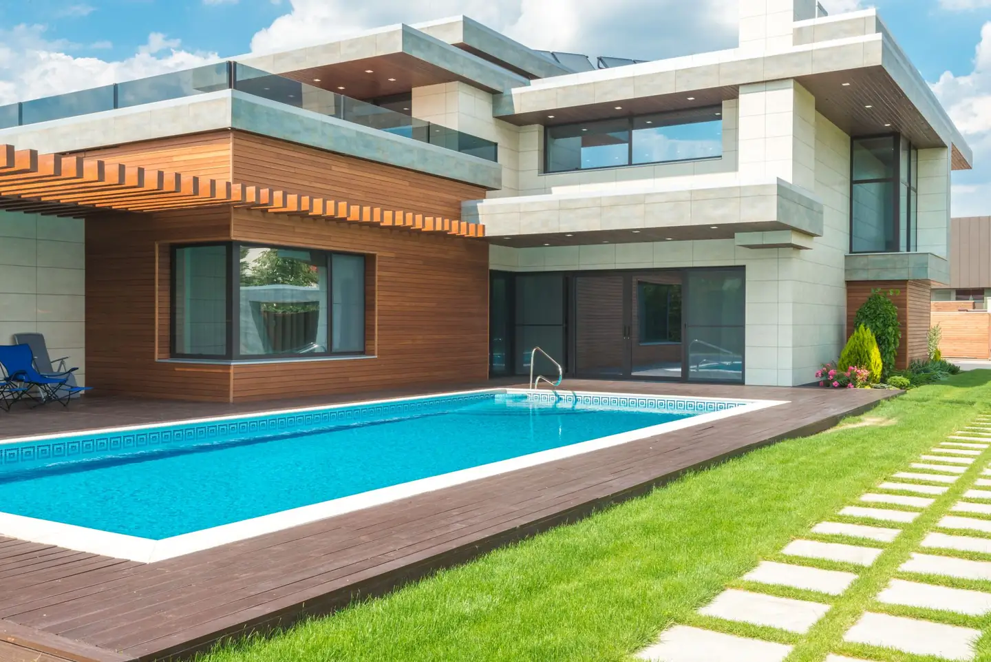 Swimming pool built in Gundurimba, NSW